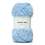 LindeHobby Velvet Soft 38 Bleu clair
