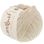 Lana Grossa Landlust Soft Tweed 90 36 Schelpkalk gemêleerd