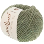 Lana Grossa Landlust Soft Tweed 90 34 Groenbeige gemêleerd