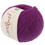 Lana Grossa Landlust Soft Tweed 180 133 Violet gemêleerd