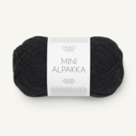 Sandnes Mini Alpakka 1099 Noir