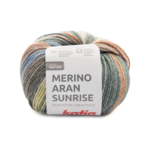 Katia Merino Aran Sunrise 308 Cuivre-Bleu-Kaki