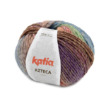 Katia Azteca 76 Violet-vert-orange-brun