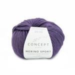 Katia Concept Merino Sport 071 Violet foncé