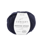 Katia Concept Merino Sport 005 Bleu foncé