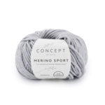 Katia Concept Merino Sport 404 Gris clair