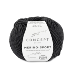 Katia Concept Merino Sport 402 Très foncé gris