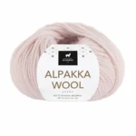 Du Store Alpakka Wool 556 Poederroze
