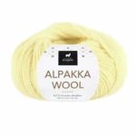 Du Store Alpakka Wool 560 Licht geel