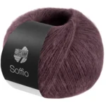 Lana Grossa Soffio 41 Brun foncé
