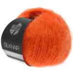 Lana Grossa Silkhair 136 Orange Foncé