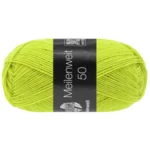 Lana Grossa Meilenweit 50 1425 Vert citron
