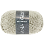 Lana Grossa Meilenweit 50 1301 Beige clair chiné