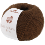 Lana Grossa Natural Lama Fine 113 Marron chocolat