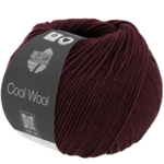 Lana Grossa Cool Wool Mélange 1404 Noir-rouge chiné