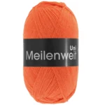 Lana Grossa Meilenweit 100 1396 Pompoenrood
