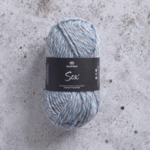 Svarta Fåret Sox 50 g 012 Denim léger naturel