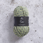 Svarta Fåret Sox 50 g 002 Gris acier lime