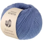 Lana Grossa Summer Cashmere 21 Bleu montagne