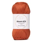 LindeHobby Bloom 8/4 Mercerized Cotton 36 Couleur brique