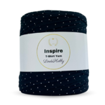 LindeHobby Inspire Print 55 Bleu marine avec pois blancs