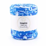LindeHobby Inspire Print 30 Bleu avec imprimé blanc