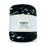 LindeHobby Inspire Print 09 Gris foncé avec Mickey Mouse blanc