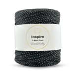 LindeHobby Inspire Print 40 Noir avec des pois blancs
