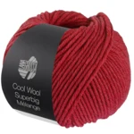 Lana Grossa Cool Wool Superbig 223 Kersenrood gemêleerd