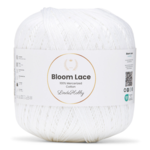 LindeHobby Bloom Lace Mercerized Cotton 02 Blanc