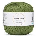 LindeHobby Bloom Lace Mercerized Cotton 20 Vert olive