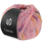 Lana Grossa Cassata 02 Rose/rouge clair/jaune/lilas/mandarine