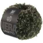 Lana Grossa Orsetto 108 Bosgroen/Grijsgroen