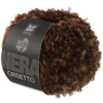 Lana Grossa Orsetto 103 Bruin/Zwart