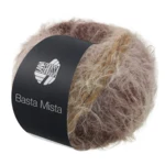 Lana Grossa Basta Mista 118 Taupe/grijsbruin/mokka/grijsbeige/lichtbeige