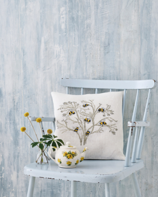 Kit de Broderie Abeilles 40 x 40 cm