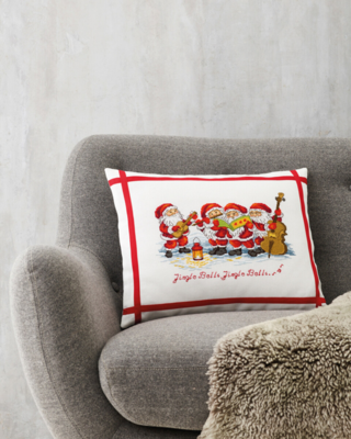 Kit de broderie Orchestre de lutins 45 x 35 cm