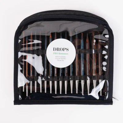 DROPS Pro Romance Aiguilles Circulaires Interchangeables Set Deluxe