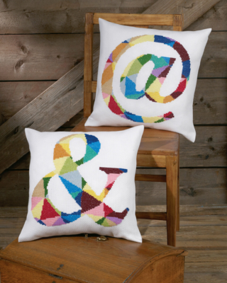 Kit de broderie Dessiné & 40x40cm