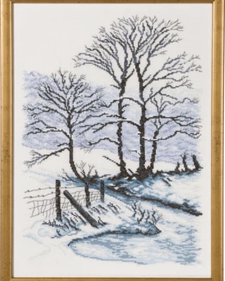 Kit de Broderie Hiver R5350 34 x 47 cm