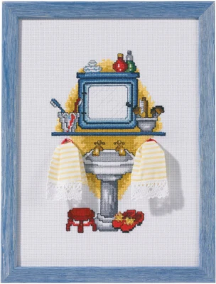Kit de Broderie Lessive 20 x 28 cm R5386
