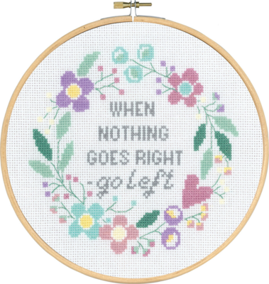 Kit de broderie When nothing goes right 5810/20