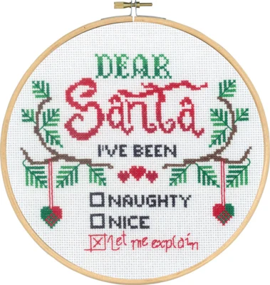 Kit de Broderie Cher Père Noël m/5810/20 20 Ø