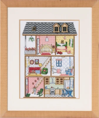 Kit de Broderie Maison de Poupée R5488/00 39x32 cm
