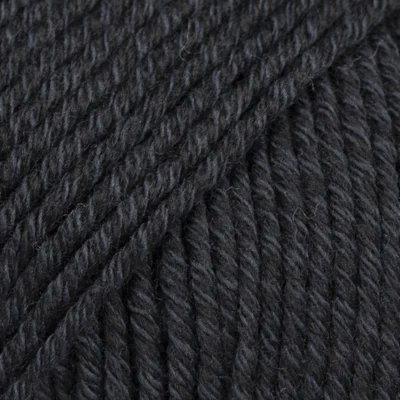 DROPS Cotton Merino 02 Noir