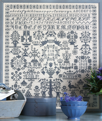 Kit de Broderie Serviette de Noms 55 x 58 cm