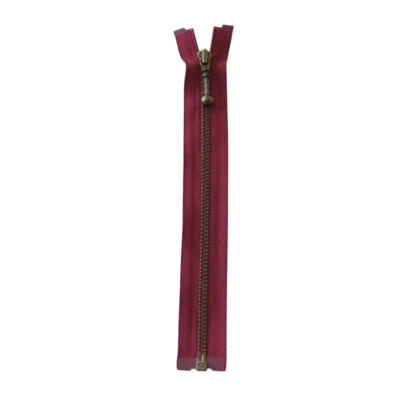 YKK Deelbare Metalen Rits 4 mm (25-65 cm)