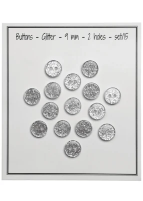 Go Handmade Glitterknopen