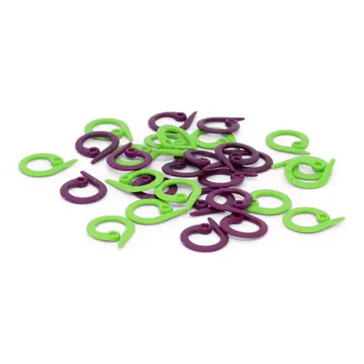 KnitPro Maskermarkers, open ringen (30 stuks)