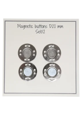 Go Handmade Magneetknopen 20 mm (2 st)
